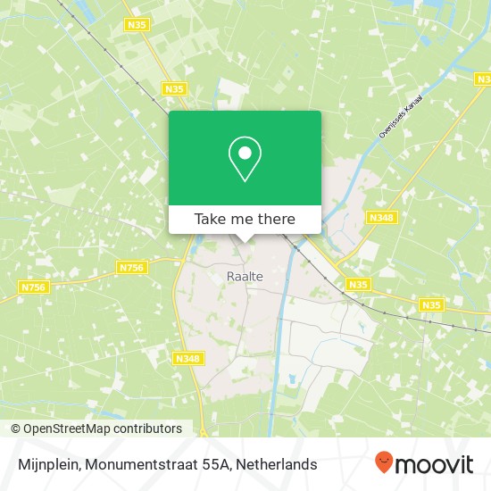 Mijnplein, Monumentstraat 55A kaart