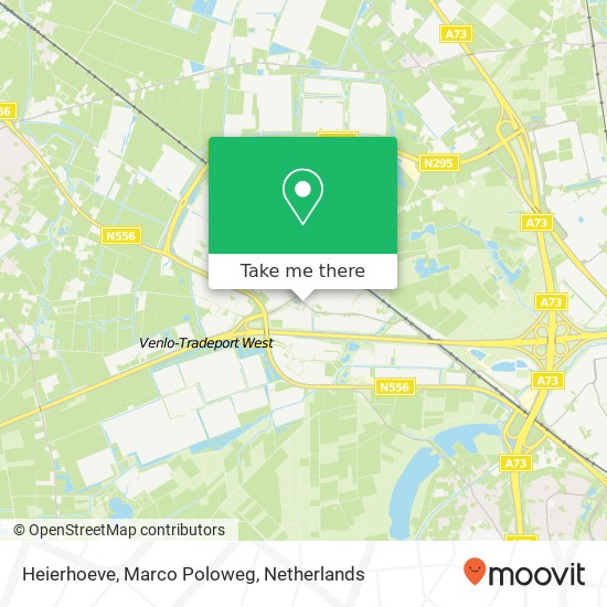 Heierhoeve, Marco Poloweg kaart