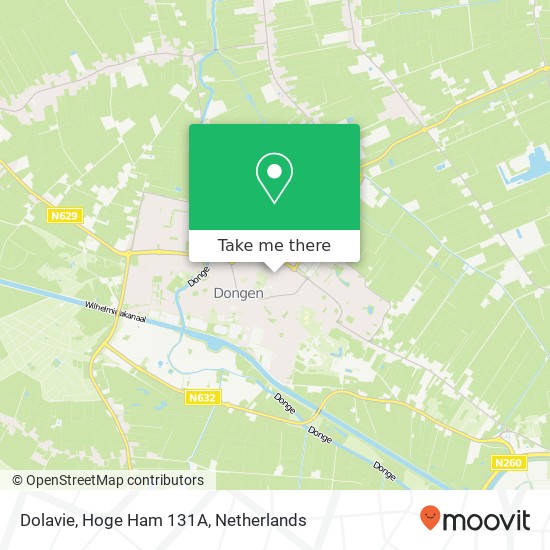 Dolavie, Hoge Ham 131A kaart