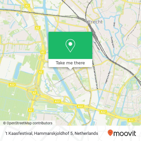 't Kaasfestival, Hammarskjoldhof 5 kaart