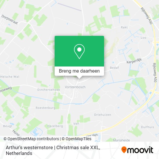 Arthur's westernstore | Christmas sale XXL kaart