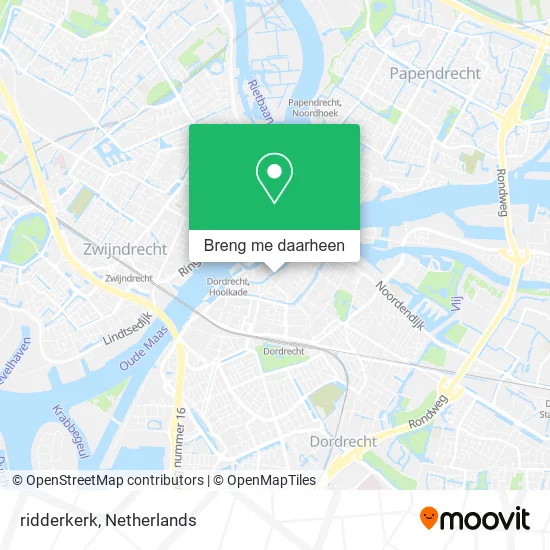 ridderkerk kaart