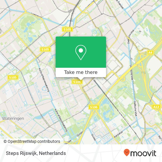 Steps Rijswijk kaart