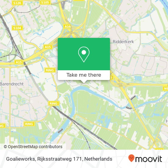 Goalieworks, Rijksstraatweg 171 kaart