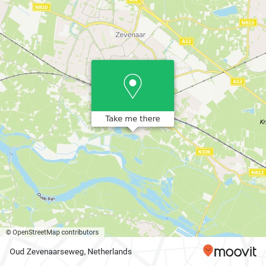 Oud Zevenaarseweg, 6905 Oud-Zevenaar kaart