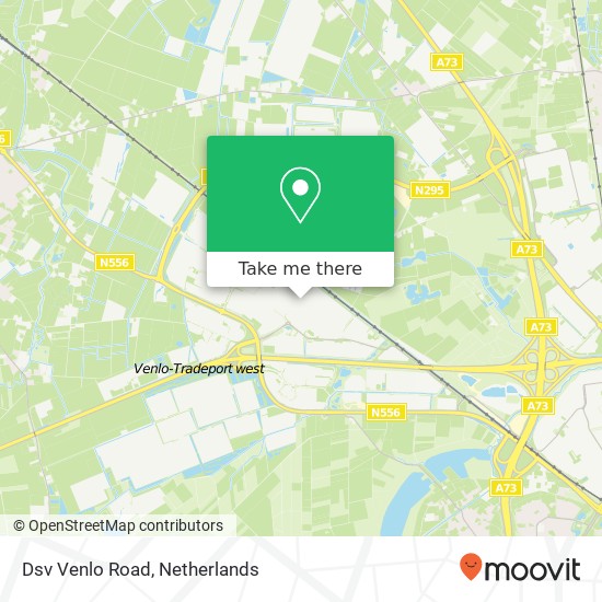 Dsv Venlo Road kaart