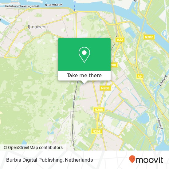 Burbia Digital Publishing, Biallosterskilaan 3 kaart