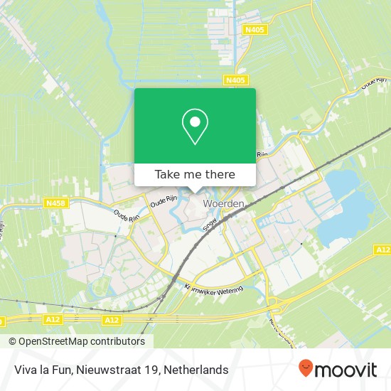 Viva la Fun, Nieuwstraat 19 kaart