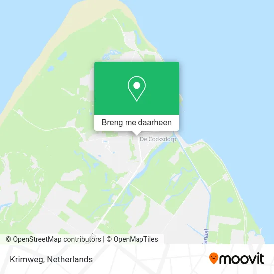 Krimweg kaart