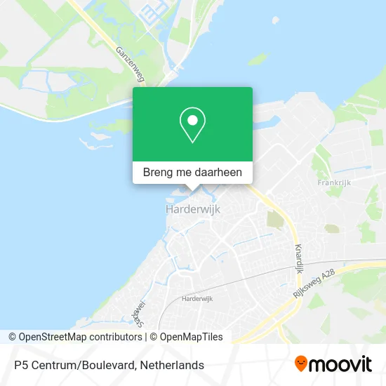 P5 Centrum/Boulevard kaart