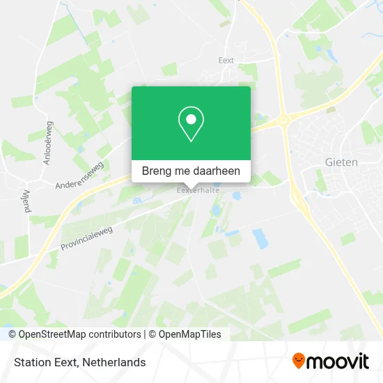 Station Eext kaart