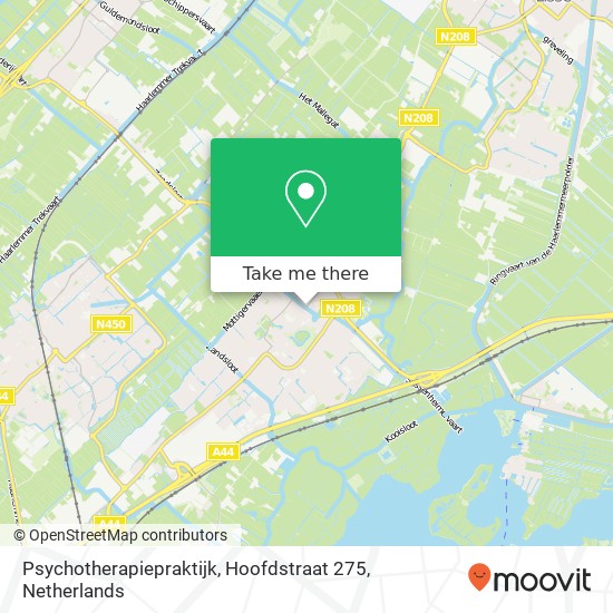 Psychotherapiepraktijk, Hoofdstraat 275 kaart