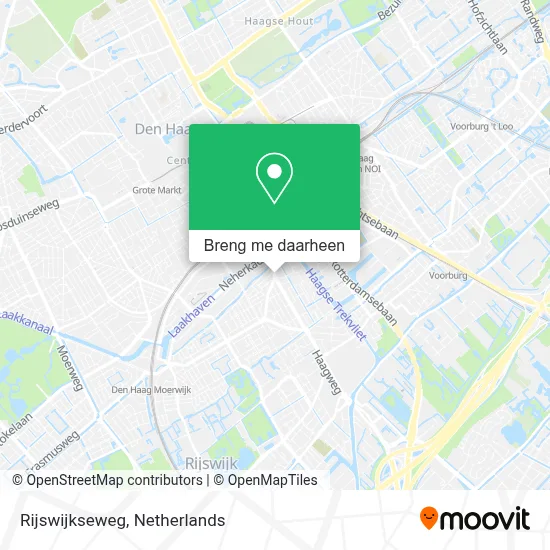 Rijswijkseweg kaart