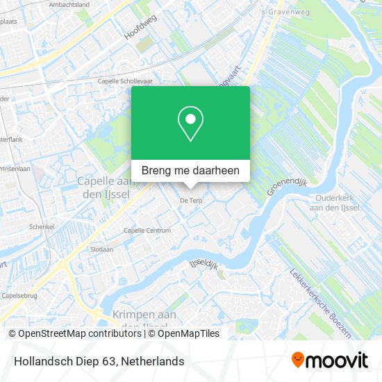 Hollandsch Diep 63 kaart