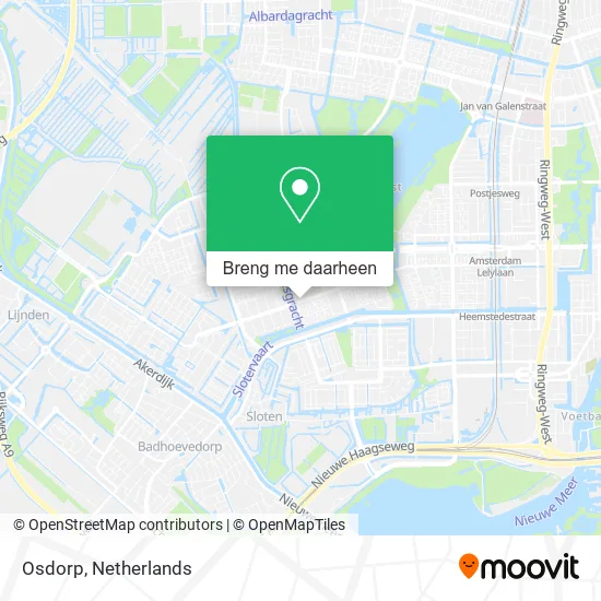 Osdorp kaart
