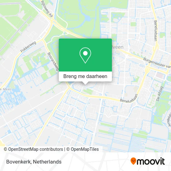 Bovenkerk kaart