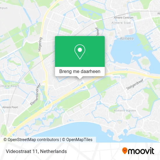 Videostraat 11 kaart