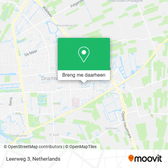 Leerweg 3 kaart