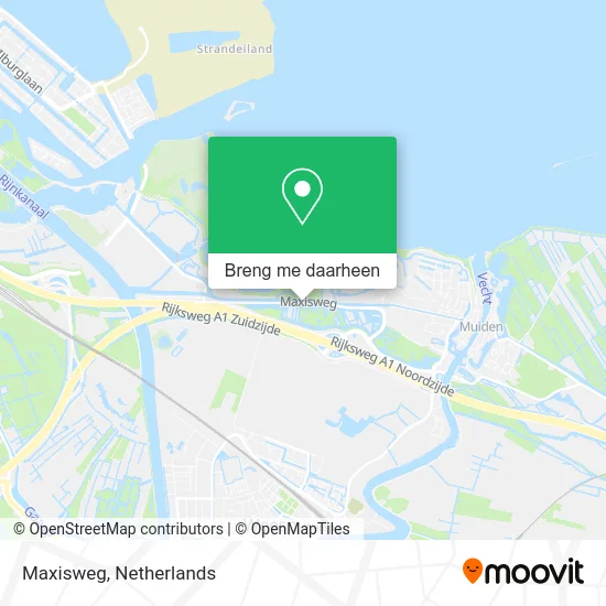 Maxisweg kaart