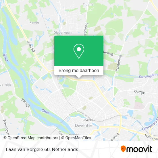 Laan van Borgele 60 kaart