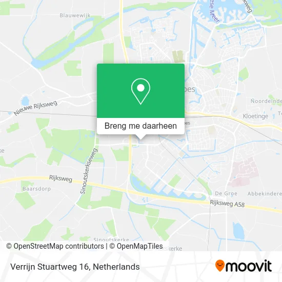 Verrijn Stuartweg 16 kaart