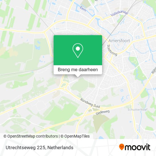 Utrechtseweg 225 kaart