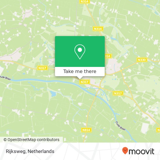 Rijksweg kaart