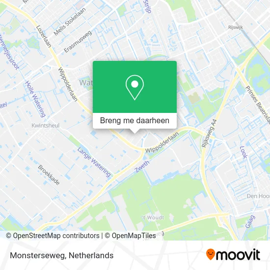 Monsterseweg kaart