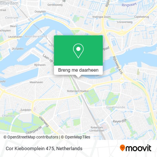 Cor Kieboomplein 475 kaart