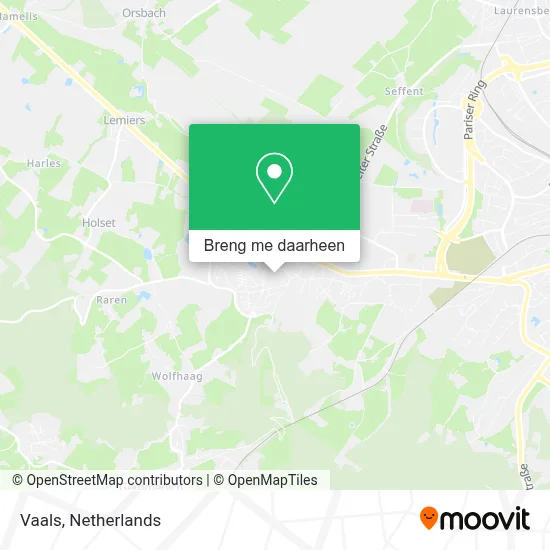 Vaals kaart
