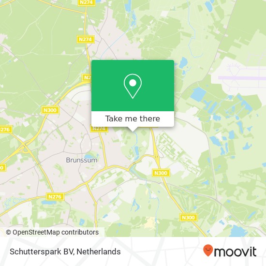Schutterspark BV kaart