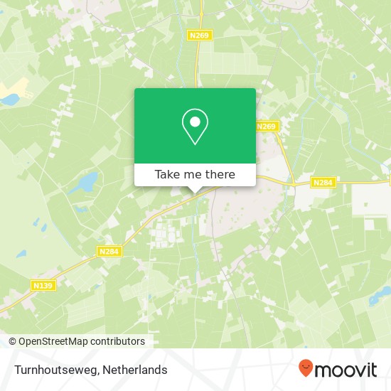 Turnhoutseweg kaart