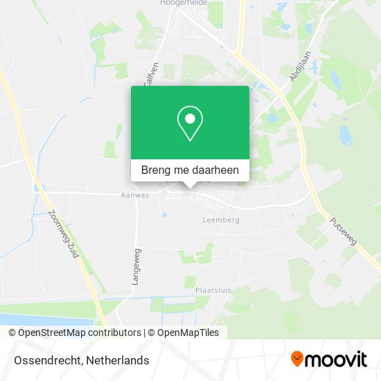 Ossendrecht kaart