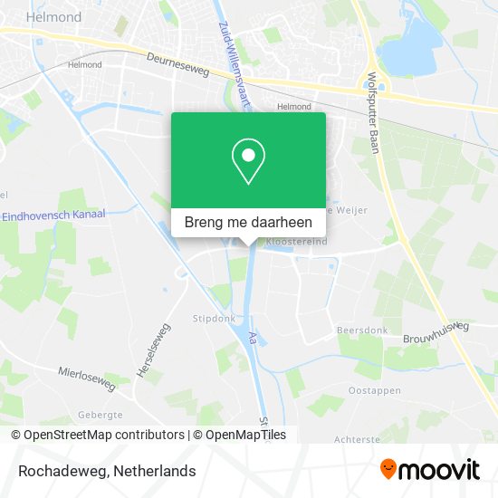 Rochadeweg kaart