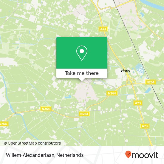 Willem-Alexanderlaan kaart