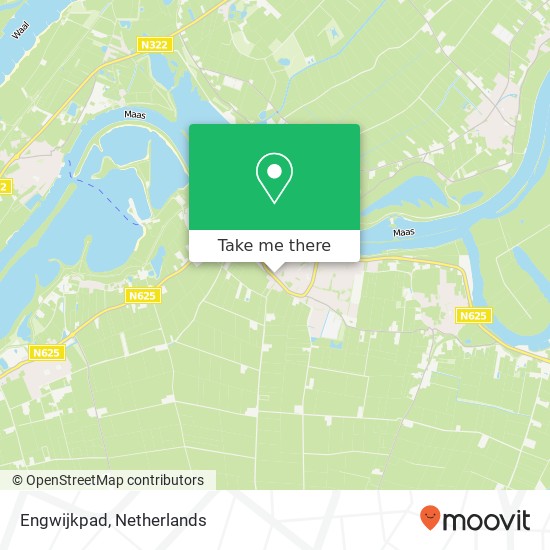 Engwijkpad kaart