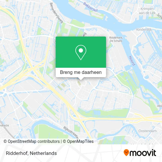 Ridderhof kaart