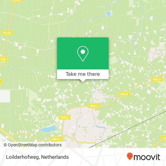 Loilderhofweg kaart