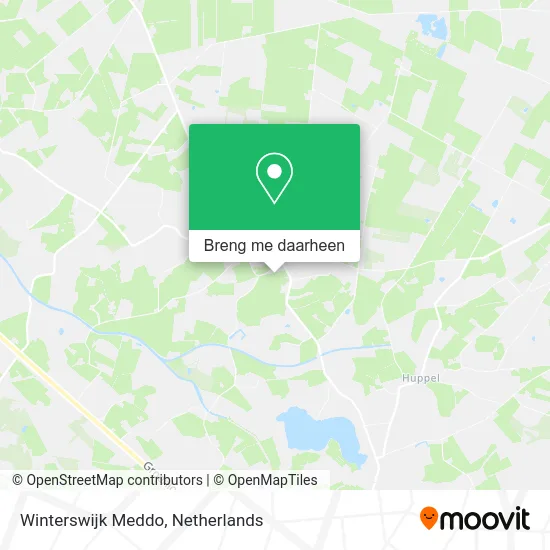 Winterswijk Meddo kaart