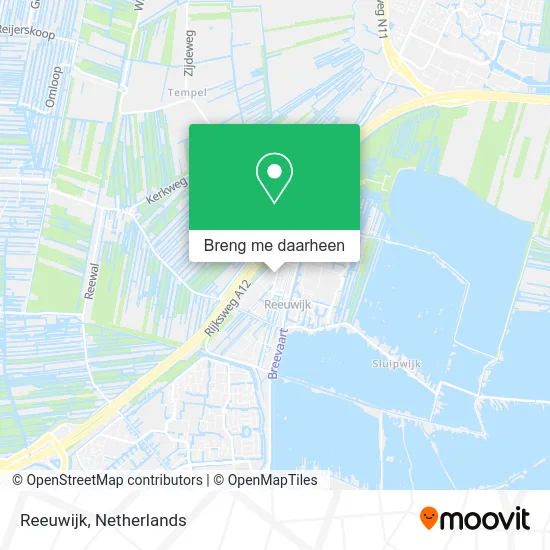 Reeuwijk kaart
