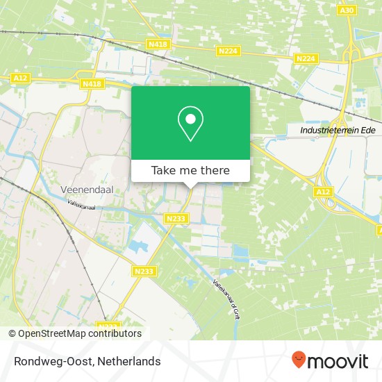 Rondweg-Oost kaart