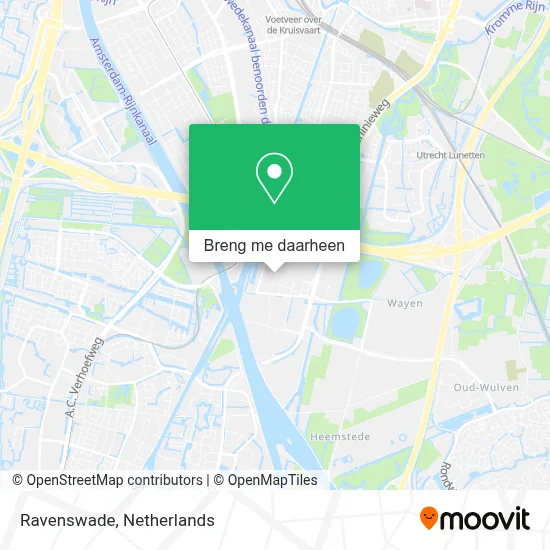 Ravenswade kaart