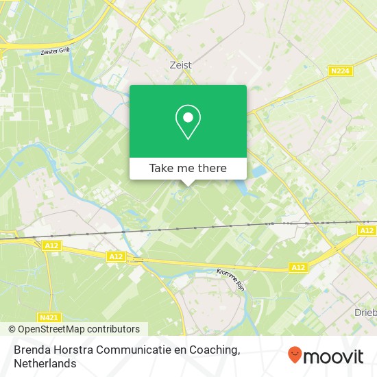 Brenda Horstra Communicatie en Coaching kaart