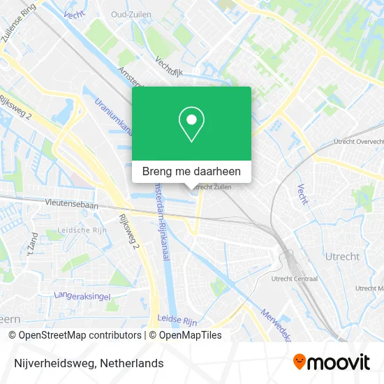 Nijverheidsweg kaart
