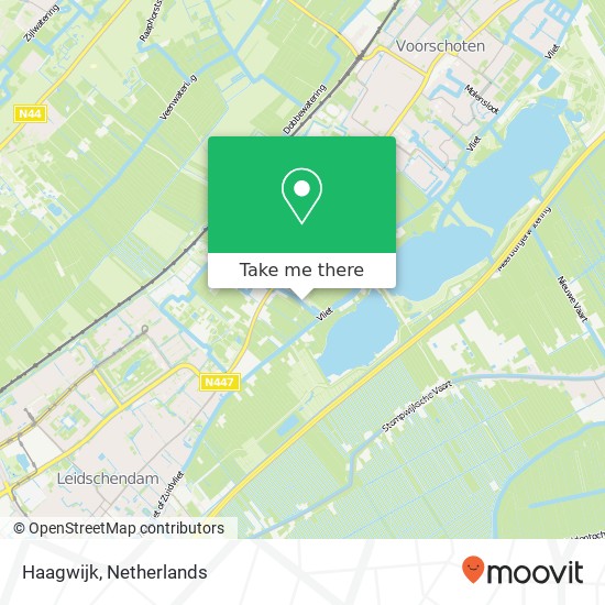 Haagwijk kaart