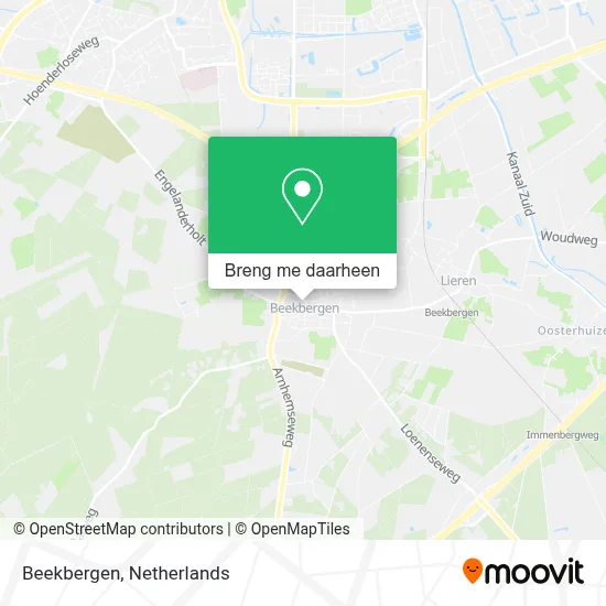 Beekbergen kaart