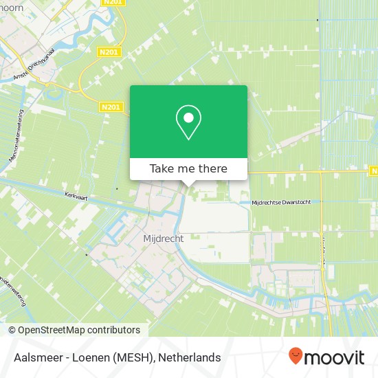 Aalsmeer - Loenen (MESH) kaart