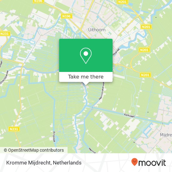 Kromme Mijdrecht kaart