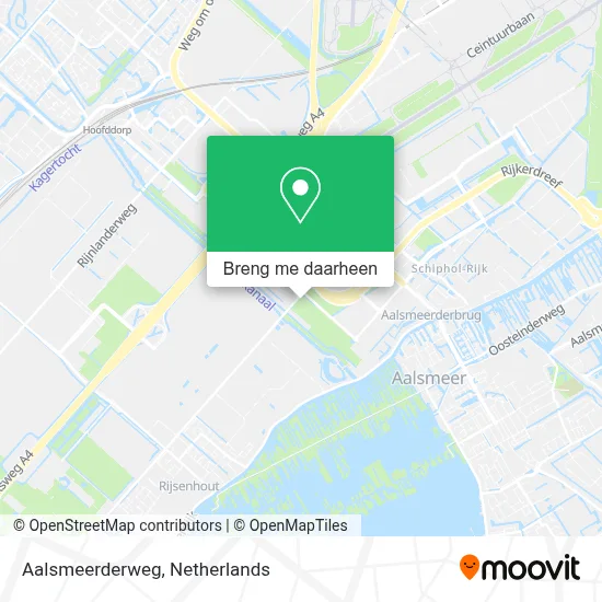 Aalsmeerderweg kaart