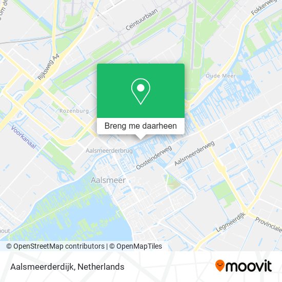 Aalsmeerderdijk kaart